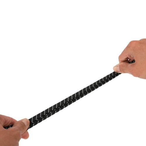 Bungee-Seil mit Stahlhaken Black 2