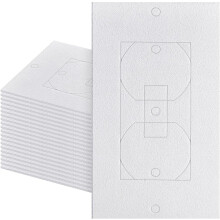 Foam Outlet Insulation Pads 100 pcs 4" x 2.5" 1-Gang and
