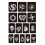 Realistiske midlertidige tatoveringer Black 2