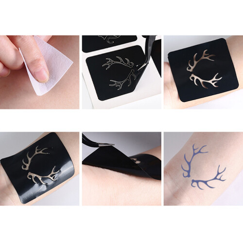 Realistiske midlertidige tatoveringer Black 2