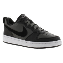 (Grey, 4 (Adults')) Nike Boys Trainers Court Borough Low Lace Up grey UK Size