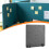 Acoustic Desk Divider Felt Privacy Panel Dark Gray 40x40 cm 6