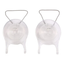 2PCS Toilet Flappers Replacement for GA715014-GEG1 3 Inch with Stainless Chain and Hook-Reliable Toilet Flapper
