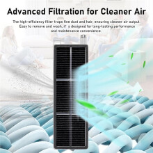 Accessories for Mova Z5/Pro/Pro Ultra/Z50/Ultra Vacuum Cleaner Replacement Part Wiping Cloth Roll, Dust Bags
