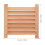 Sauna Ventilation Grille Louvered 1 Piece 5