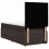 VidaXL vidaXL Boxspringbett mit Matratze Dunkelbraun 90x200 cm Stoff 8