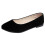 Willtoo Women's Flat Ballet Shoes Black US8 EU40 2
