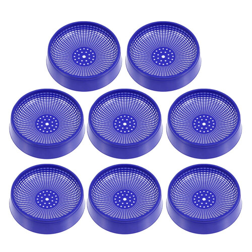 NICEXMAS Blue Pigeon Hatching Bowls Plastic Nesting Bowls 8