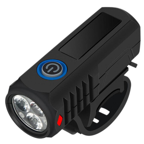 ABS Bicycle Light with 3 LEDs USB Rechargeable 3 Modes