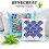 Plastic Art Deco Stencil Geometric Floral Pattern 30x30cm 8