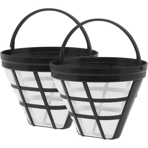 Reusable Coffee Filter Basket Cone #4 2 Pack 1