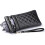 Women's Foldable Eyeglass Case with Adjustable Strap and 6