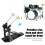 Drum Pedal Double Bass Dual Foot Kick 4