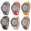 Casual Analog Quartz Wrist Watch Coffee 4