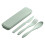 Travel Utensil Set with Case and Straw 12pc 1