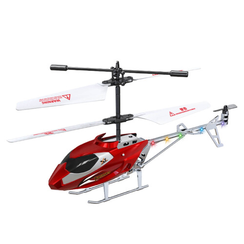 RC Helicopter Model Toy with USB Charging and Crash