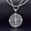 Compass Necklace Sterling Silver for Men 2