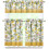 Lemon Floral Kitchen Curtain Valance Set 36 inch 6