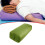 Yoga Bolster Pillow Green Rectangle with Removable Cover 7
