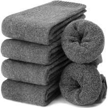 Merino Wool Socks for Women Thermal Winter Crew 5 Pairs