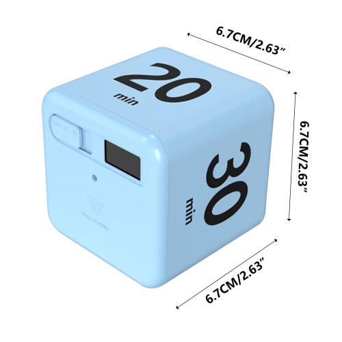 Würfel-Flip-Timer mit Schwerkraftsensor und Digitalanzeige 1
