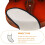 Cotton Violin Shoulder Cushion Black 1 Set 3