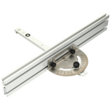 Adjustable Angle Gauge Aluminum Fence Miter Gauge for Table