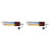 2X for  QuicRun WP 880 Dual Brushed 2-4S LiPo Waterproof ESC Speed Controller for 1/8 RC Car 1