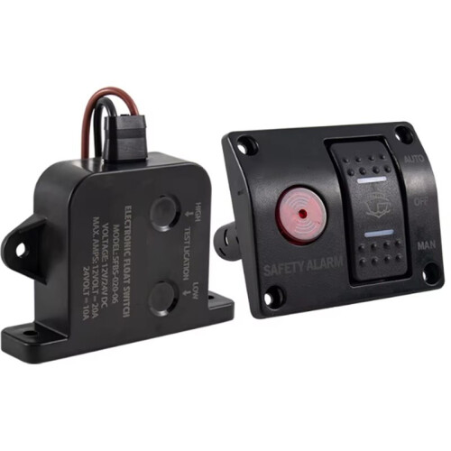 Marine Water Level Sensing  Panel Automatic Alarm System Bilge Pump Cabin Bottom Pump Sensing Accessories