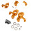 RC Car Steering Cups for 1/14 Scale Gold 6