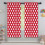 Christmas Curtains Snowflake Pattern 42x63 Inch Polyester 5