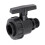 PP Ball Valve Stop with Female and Male Thread Compression 2