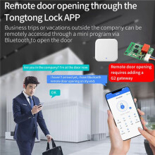 3X TTLOCK App Remote Elektronisk Låsmodul Kortlåsmodul Reläutgångsdörr Access Control System