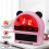 Space Heater Ceramic Fast Heating Simulation Flame Pink 5