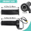 Electric Bicycle Throttle Grip Kit ABS PVC 12V-72V 7