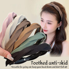 Women's High-Head Headband Non-Slip Wide with Teeth