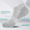 Athletic Running Ankle Socks Low Cut Cushioned 6 Pairs 4