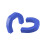 Front Tow Hooks Covers Blue Replacement Hitch Parts 3