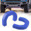 Front Tow Hooks Covers Blue Replacement Hitch Parts 8