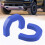 Front Tow Hooks Covers Blue Replacement Hitch Parts 7