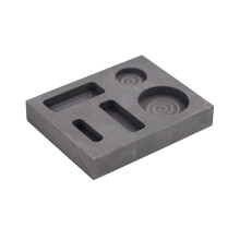 Graphite ingot mold for copper gold silver refining