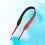 Neoprene Glasses Strap Red Universal 1 Set 42 x 0.8 in 6