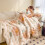 Bubble Rabbit Velvet Throw Blanket 150x200cm Gradient 3