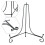 Iron Easel Display Stand for Bowl Plate Art Photo Frame 10 4