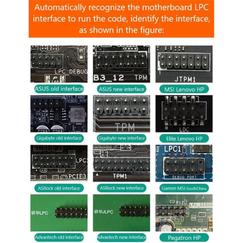 2X TL631 Pro Multifunction Desktop Laptop LPC-DEBUG Post Card PCI PCI-E  PCI-E Motherboard Diagnostic Analyzer,A 2