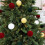 Ensemble de 12 décorations de Noël en velours floqué bordeaux, 2,36 3