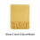 Knitted Throw Blanket Yellow Soft Warm Lightweight Tassel 3