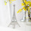 Décoration de table rétro Tour Eiffel en alliage argenté (1 pièce) 2