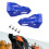 Motorcycle Hand Guards Blue Universal Fit 8