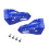 Motorcycle Hand Guards Blue Universal Fit 3